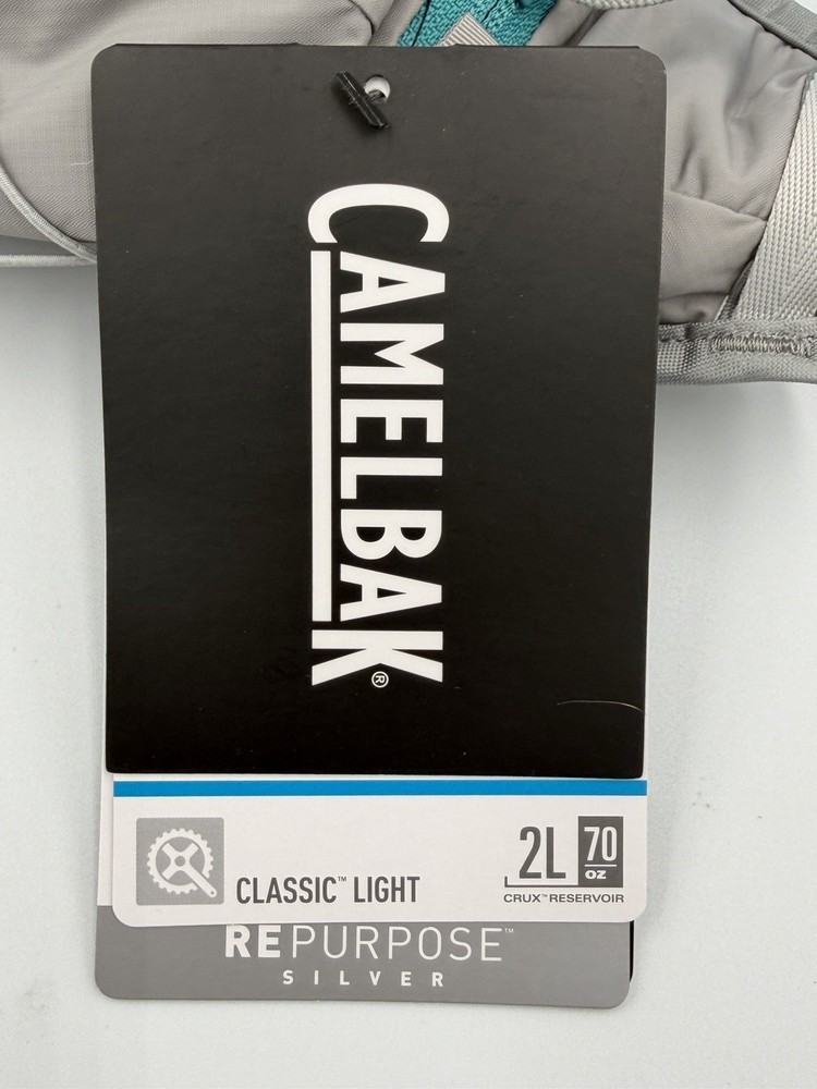 CamelBak ‎Classic Light Adjustable Hydration Pack, 2 Liter, Gunmetal/Hydro