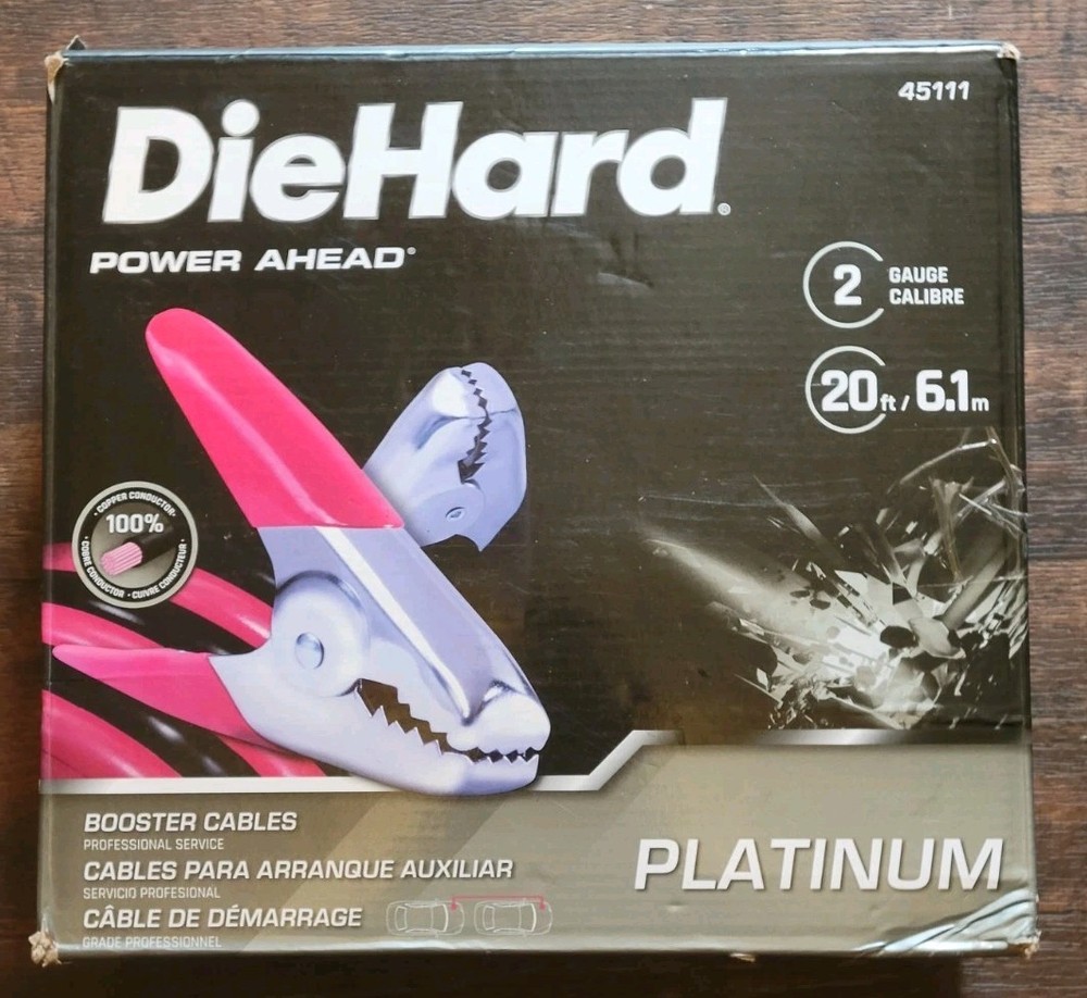 Die Hard Professional Grade Jumper Cables