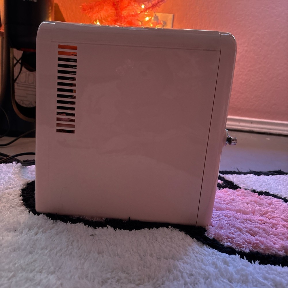 Hello Kitty Mini Fridge With Handle (used It twice In Good Condition)