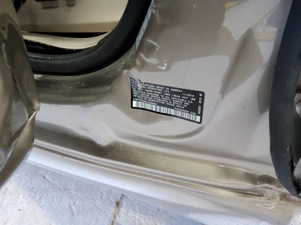 PASSAT 2015 Battery Tray 485737