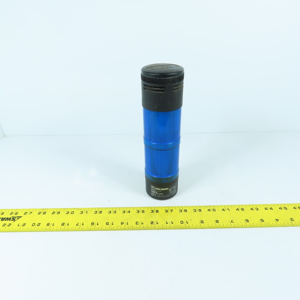 Eaton Cutler Hammer E26BFV2 SerA2 Blue Flashing Warning Stacklight 24V AC/DC