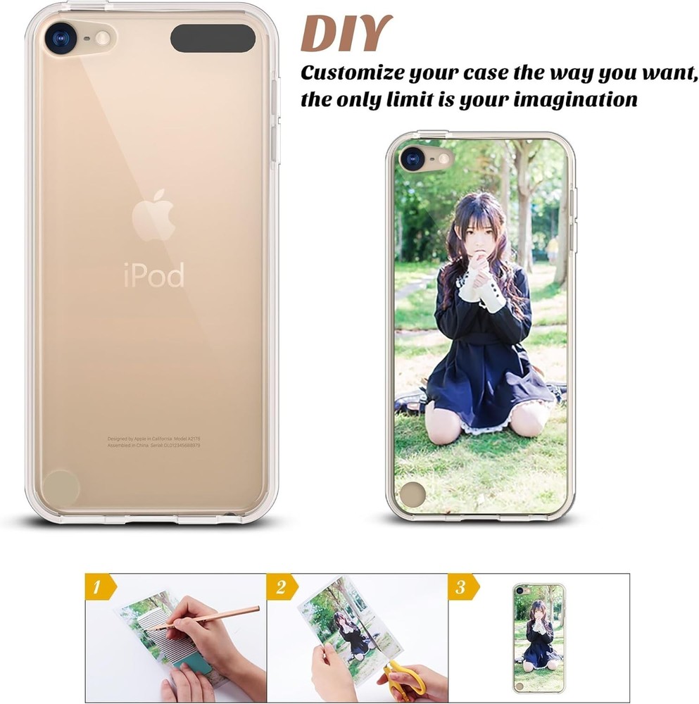 Clear iPod Touch Case with Screen Protectors