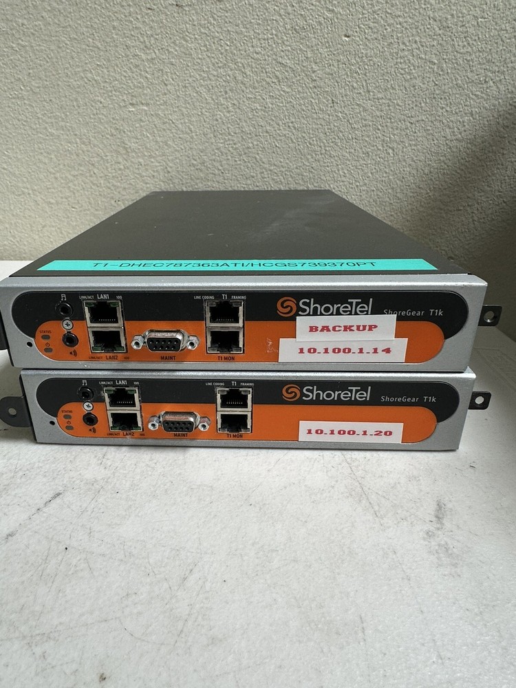 ShoreTel ShoreGear SG-50 & SG-90V Voice Switching Modules