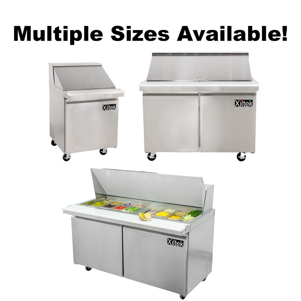NEW Sandwich Prep Table Cooler Commercial Refrigerator Mega Top - Multiple Sizes