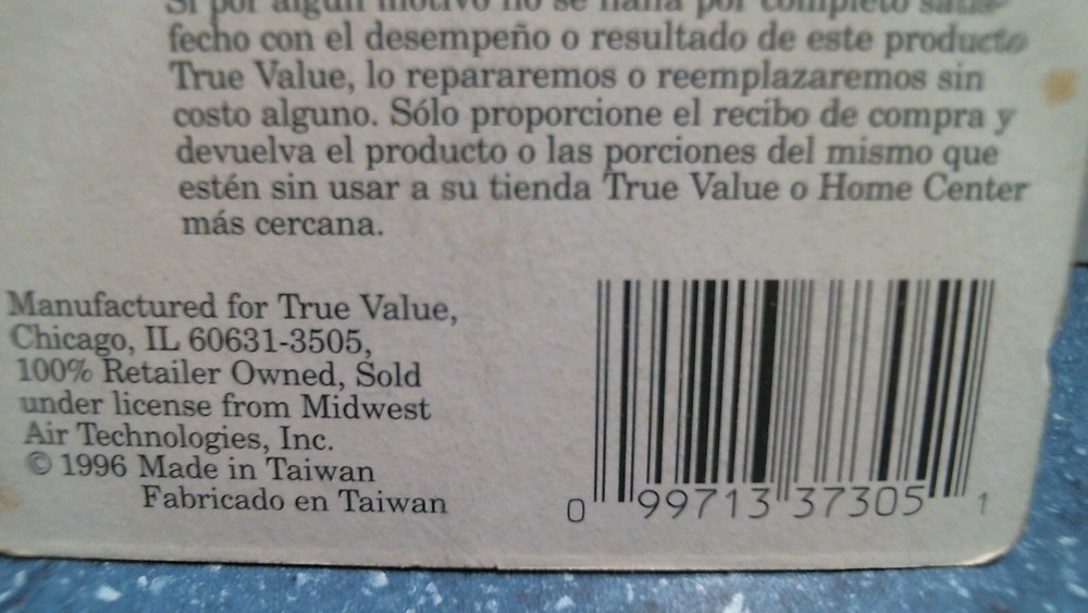 True Value 2-1/2" Safety Hasp (432 784) FS