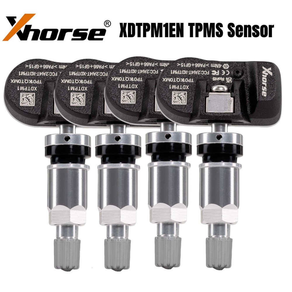 4x Xhorse XDTPM1EN XTPMS Sensor Universal Programmable Sensor for VVDI Max Pro
