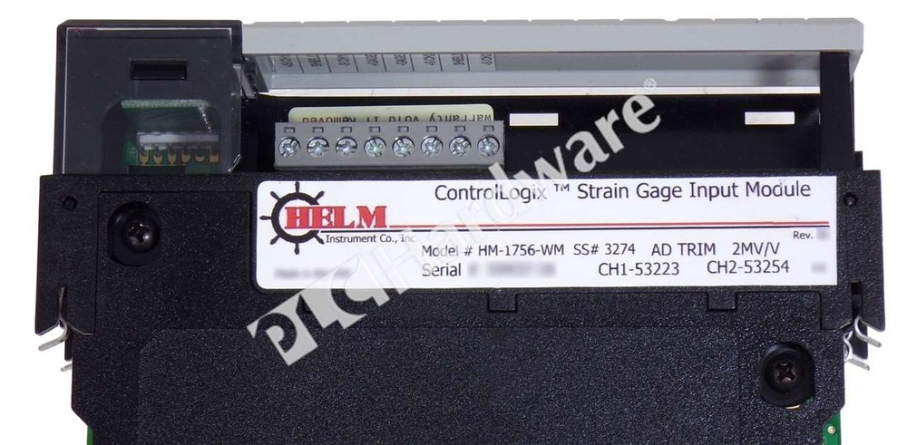 Helm Instrument HM-1756-WM ControlLogix 2-Channel Strain Gage Input Module