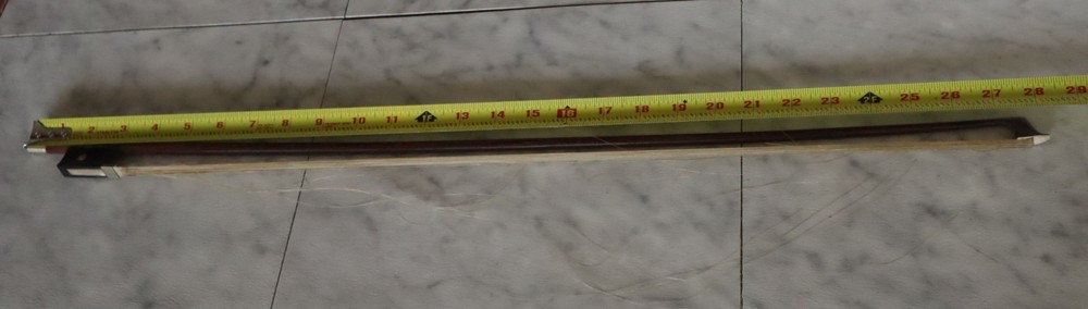 Antique mahogany violin bow