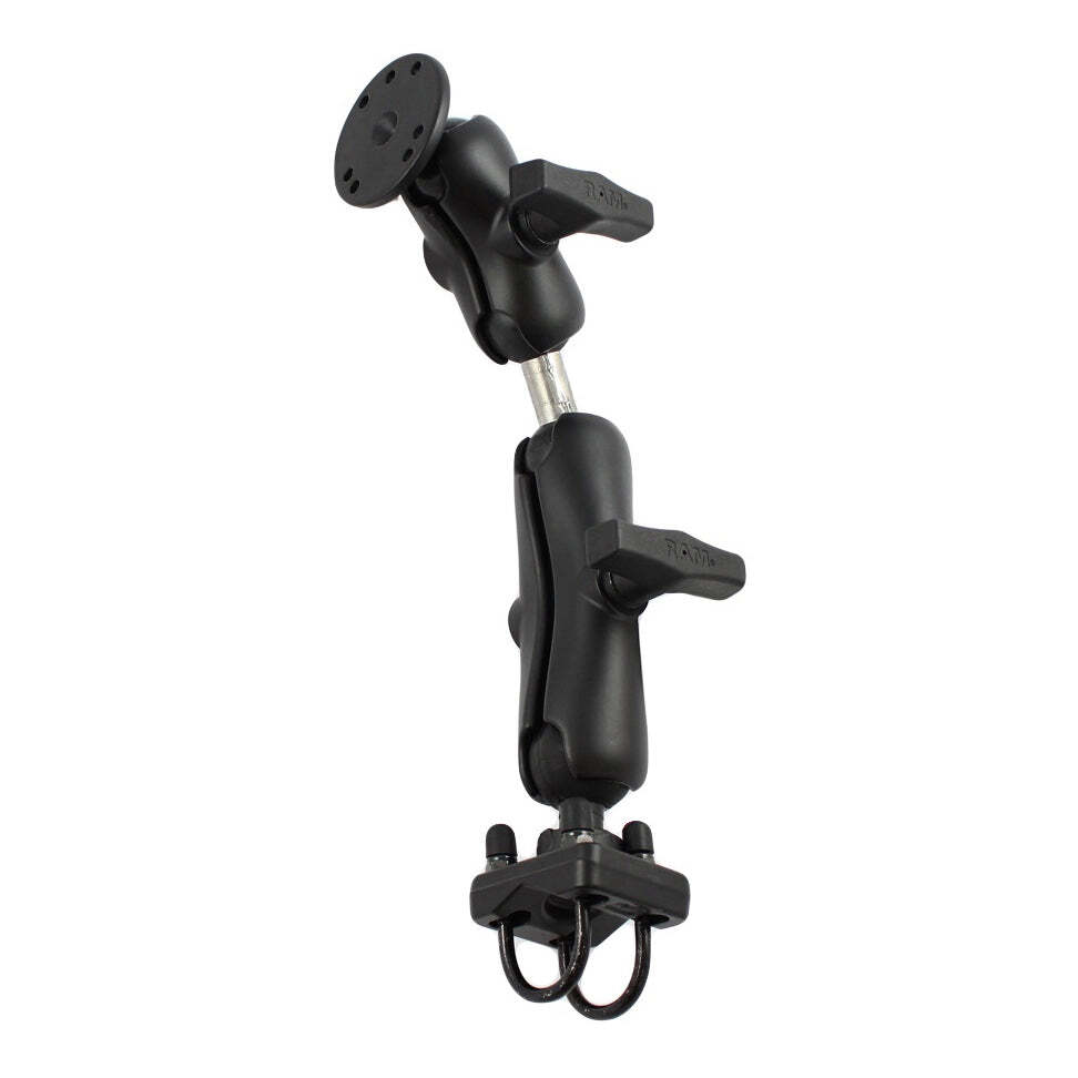 RAM-101U-UK2 RAM Double U-Bolt Mount with Double Ball Adap...