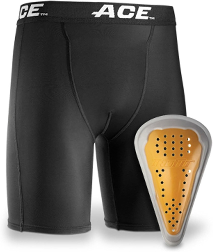 Ace Brand Compression Shorts and Cup, Small/Medium