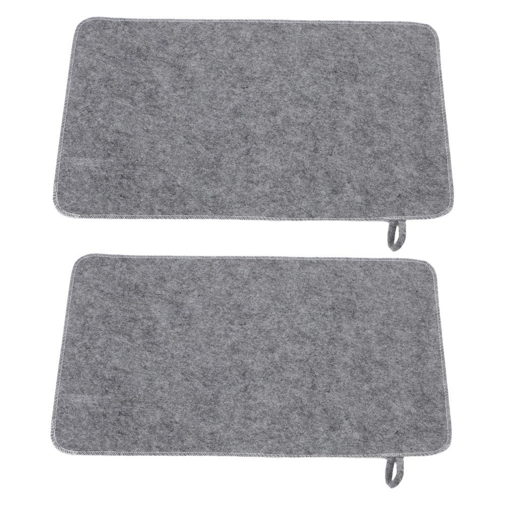 2 Pcs Quick Absorb Sauna Pad Flooring Absorbent Foldable Seat Cushion for