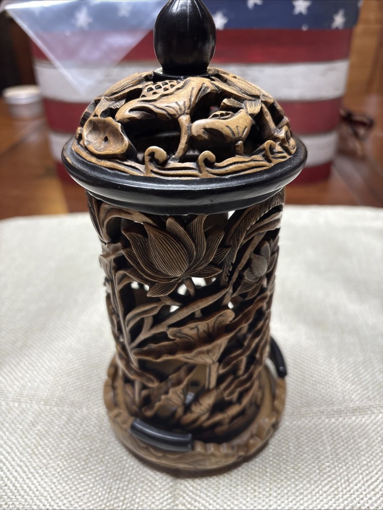 Candle Or Voltive Holder Measures 8.5” Tall