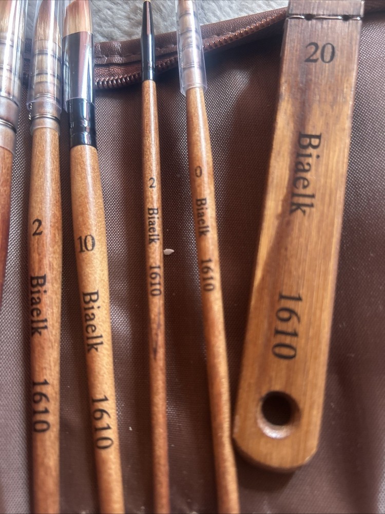 Yuyufa Water Color Paint Brushes 9pc Set