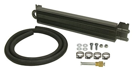 13220 Frame Rail Transmission Cooler , Black