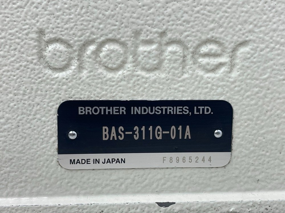 Pre-owed Original Brother BAS-311G-01A Direct Drive Programmable Pattern Sewer