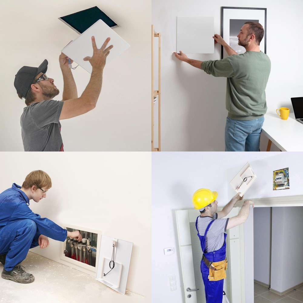 SpringFit Access Panel 8x8 Inch Square External 10x10 Inch Wall Ceiling