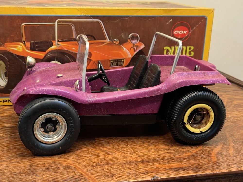Vintage 1960's Cox Dune Buggy IN BOX UNTESTED