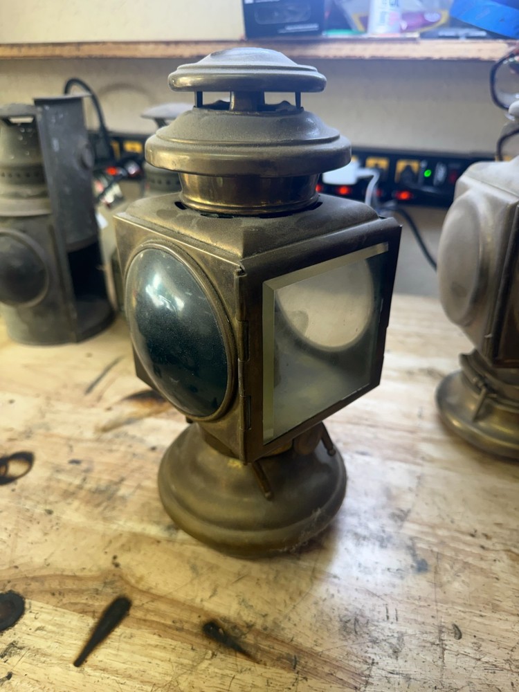 1908 patent E&J carriage lamp