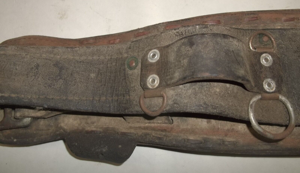 Vintage W.M. Bashlin # 88 Climbing Lineman Belt