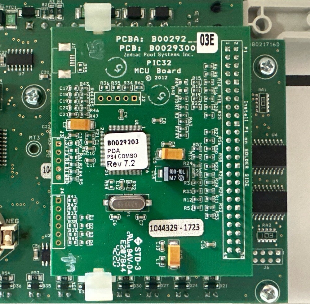 Jandy AquaLink RS Pool And Spa Combo Control Board, PDA PS4 Combo Rev 7.2