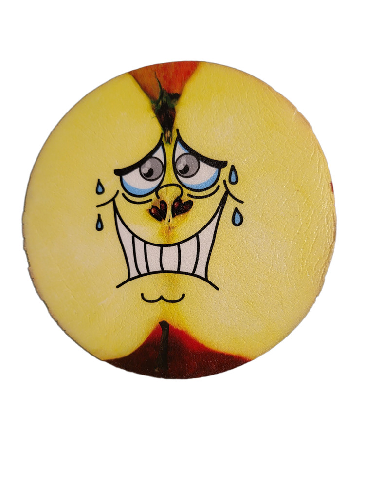 Super Soft Squishy Toy Apple - New