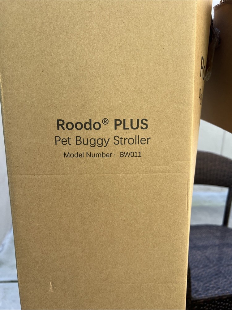 Roodo Plus Pet Buggy Dog Stroller for Small Medium Dogs