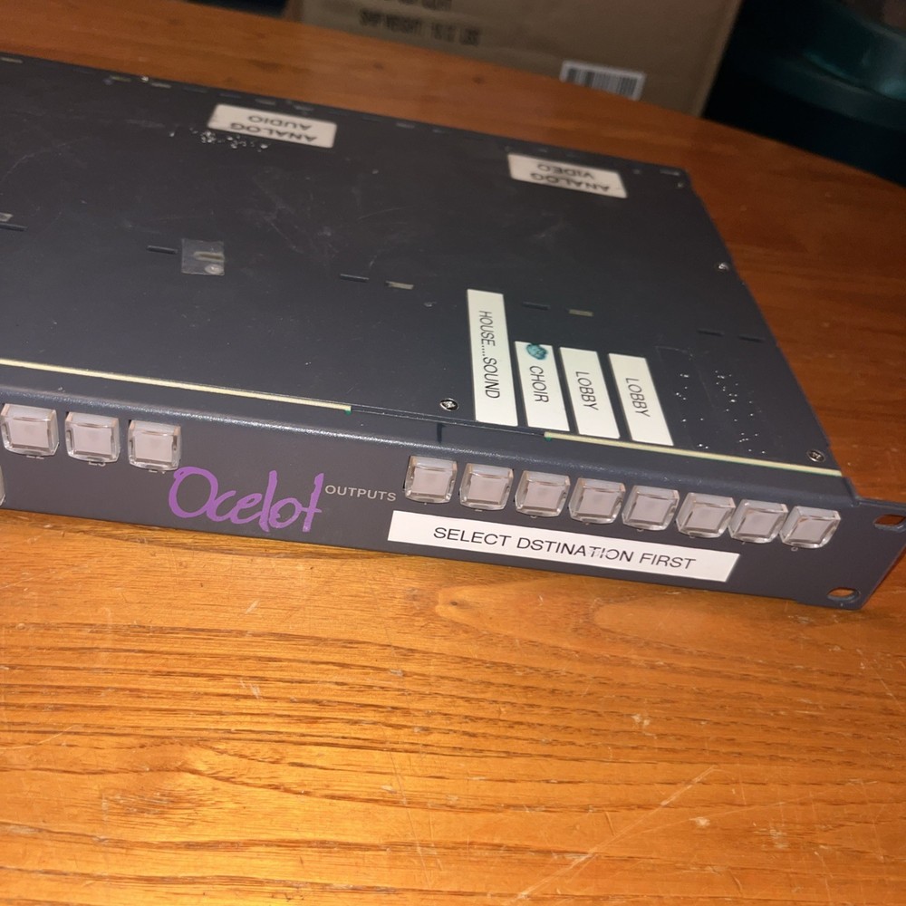 PESA Switching Systems OCELOT Untested