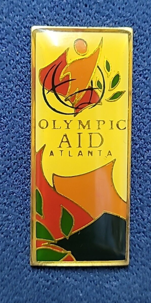 1996 ATLANTA OLYMPIC AID PIN