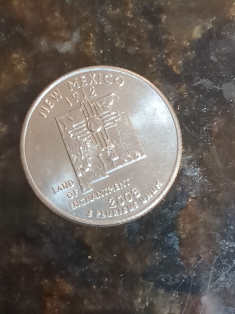 2008 D New Mexico State Quarter #4