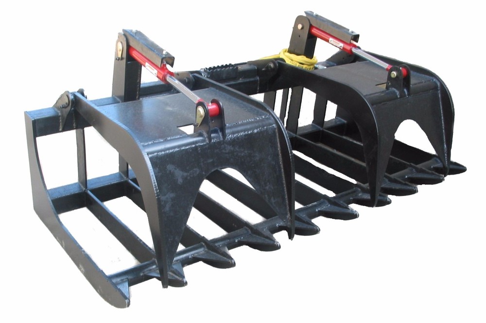 NEW EXTREME DUTY  80" ROOT GRAPPLE SKIDSTEER ATTACHMENT QUICK ATTACH FREE SHIP!