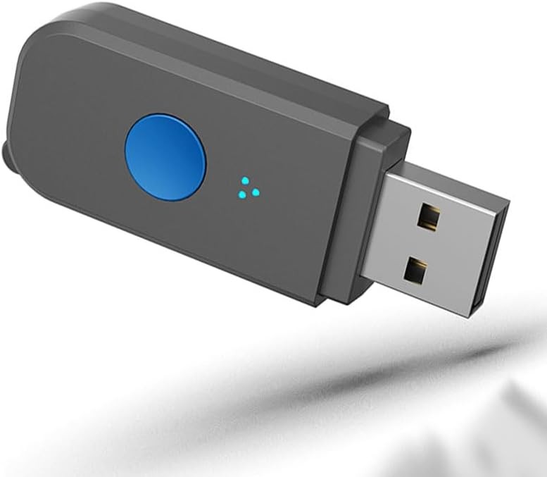 USB Bluetooth Receiver, 5.3 Wireless Audio Adapter 3.5mm Car black