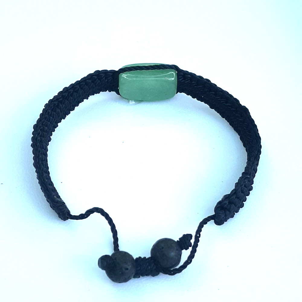 Protection Bracelets Aventurine in Black string