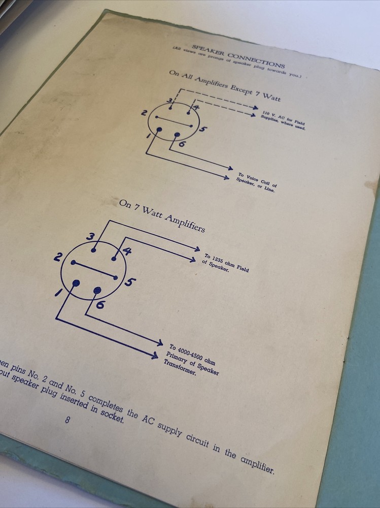 Knight Instructions For Integrated Sound Systems #D