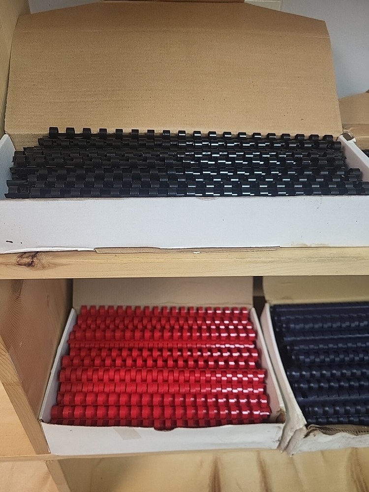 Akiles EcoBind-C Comb Binding Machine & Punch 12-inch With 7 Boxes Binding