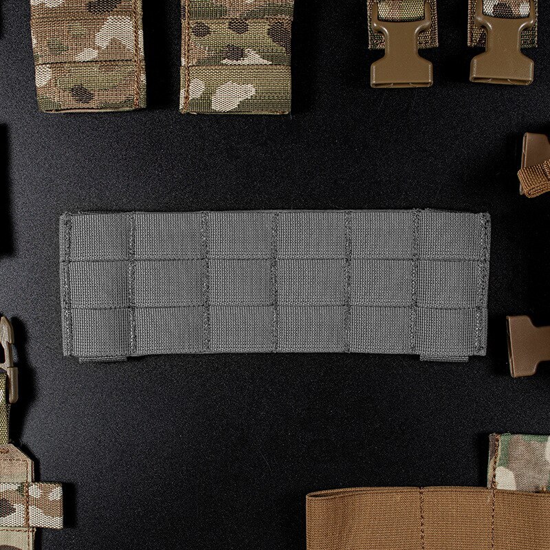 Tactical Chest Rig Shoulder Harness Platform Molle Front Panel Expansion Plate