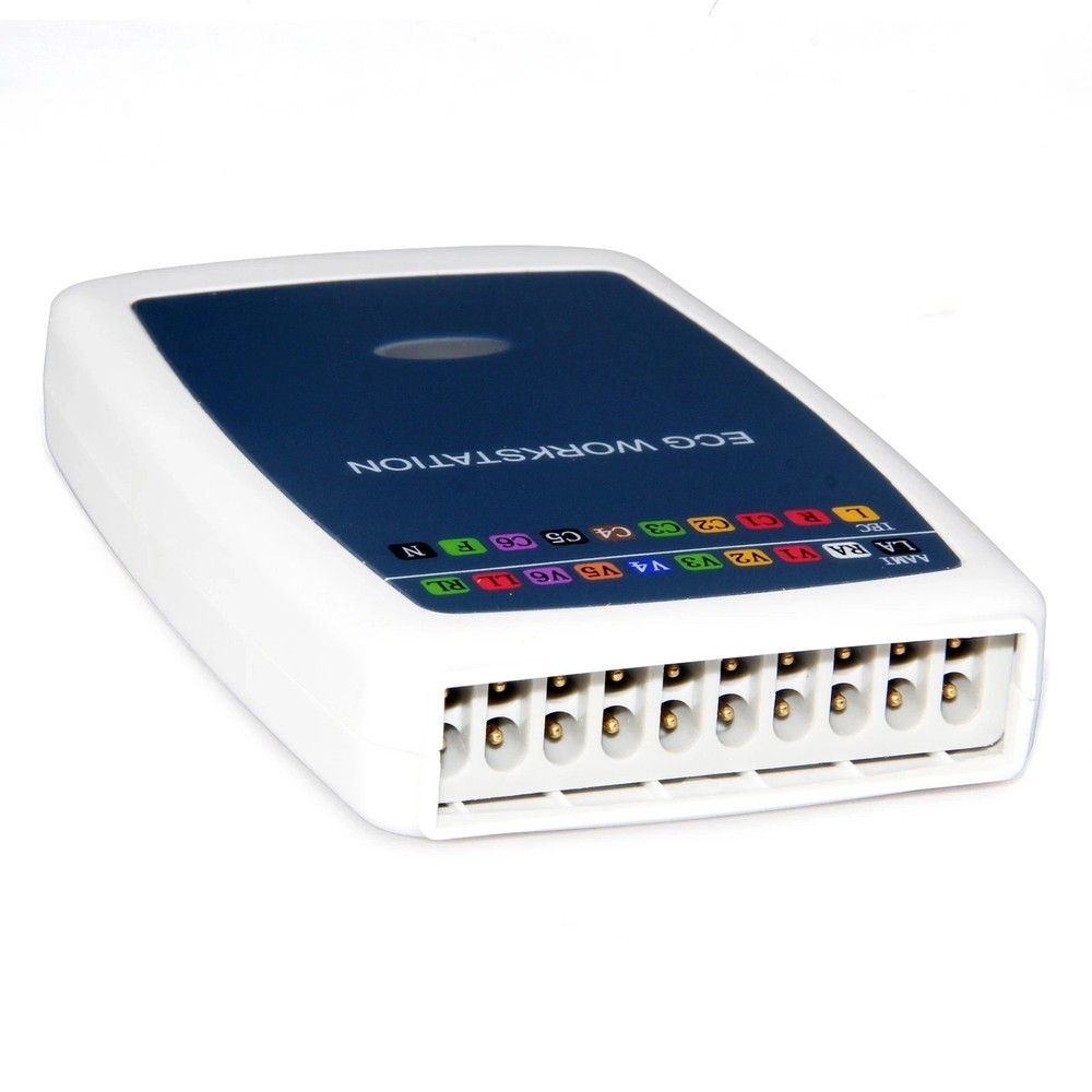 RR8000G Workstation 12 Lead Rest PC Based Portable ECG Machine System