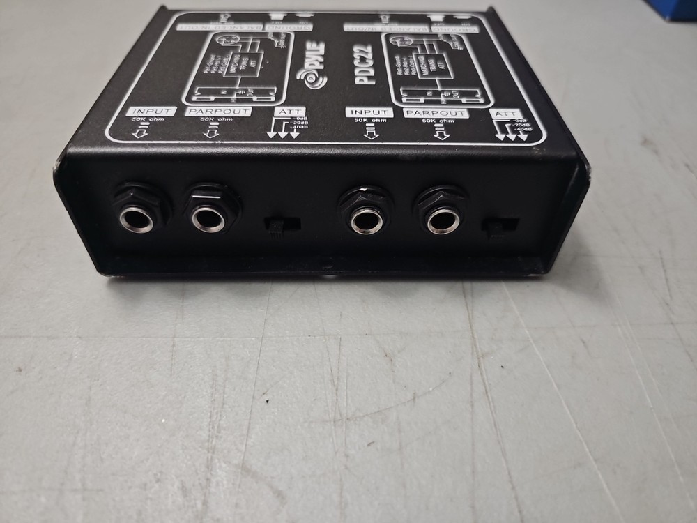 Pyle PDC22 1/4" Direct Box