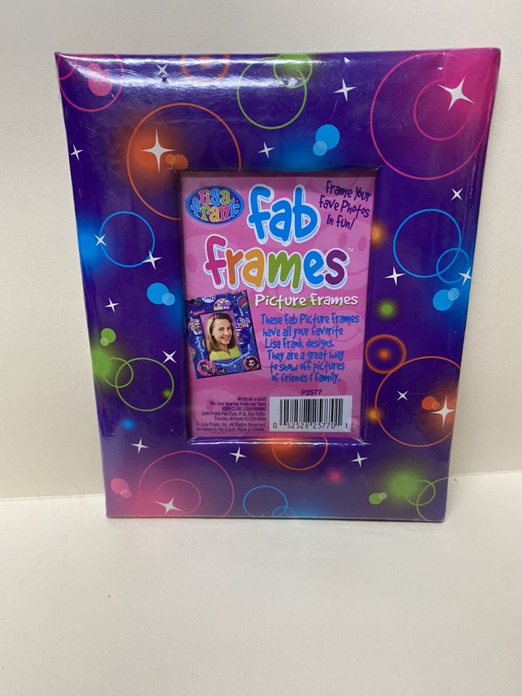 Vintage Lisa Frank Fab  Frames Picture Frame