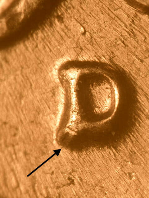 1961-D WRPM#105 D/D Tilted Ch/Gem BU/Uncirculated Red Lincoln Cent Error