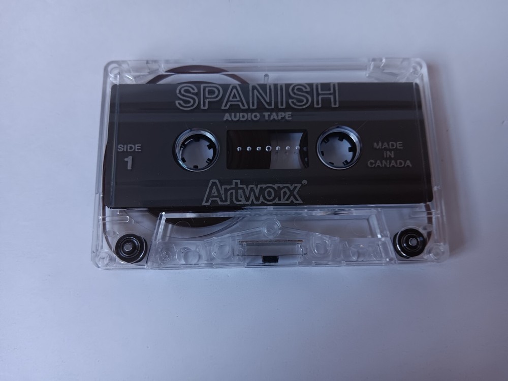 Commodore 64 Linkword Spanish Computer Software Tested/Works Artworx Box Damage