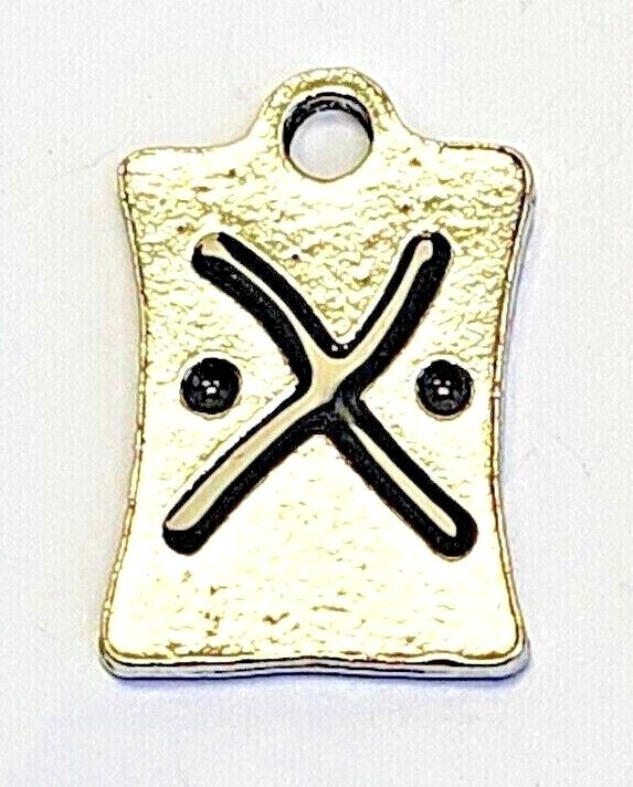 Pisces Pendant Charm Cast Fine Pewter