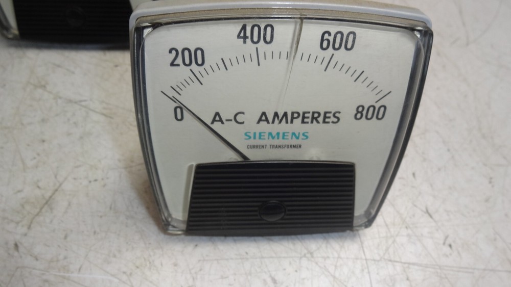Lot of 6 Siemens Panel Meters
