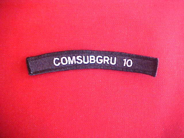 US NAVY - COMSUBRON 10 - Submarine Squadron 10