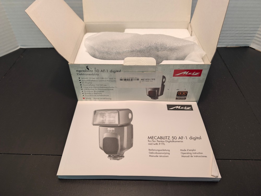Metz Mecablitz 50 AF-1 Digital Electronic Flash (for Pentax)