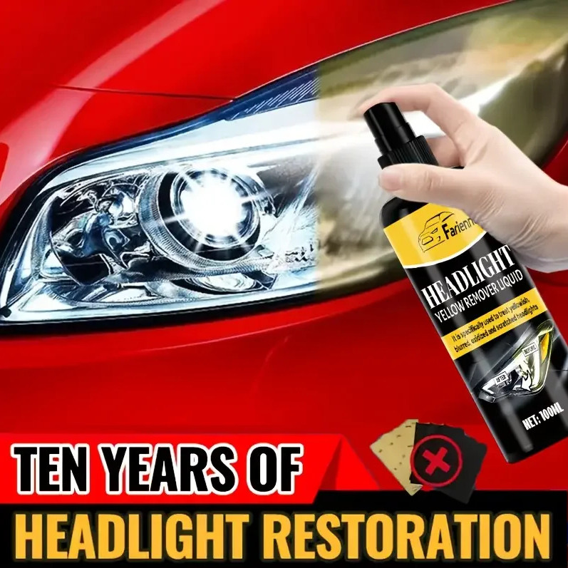 Efficient Car Spray Headlight Restoration ,Headlight Restorer, Headlight Cleaner