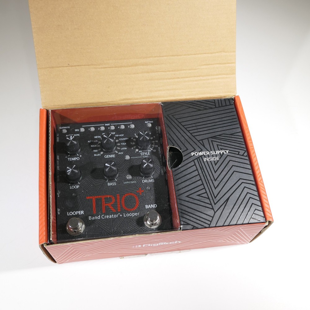 MINT DigiTech Trio+ Band Creator Plus Looper Guitar Effects Pedal @EDC2