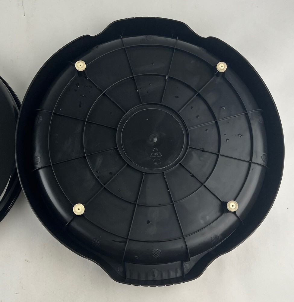NuWave Pro Oven Black / Silver Replacement Parts Bottom Base Pan / Drip Tray
