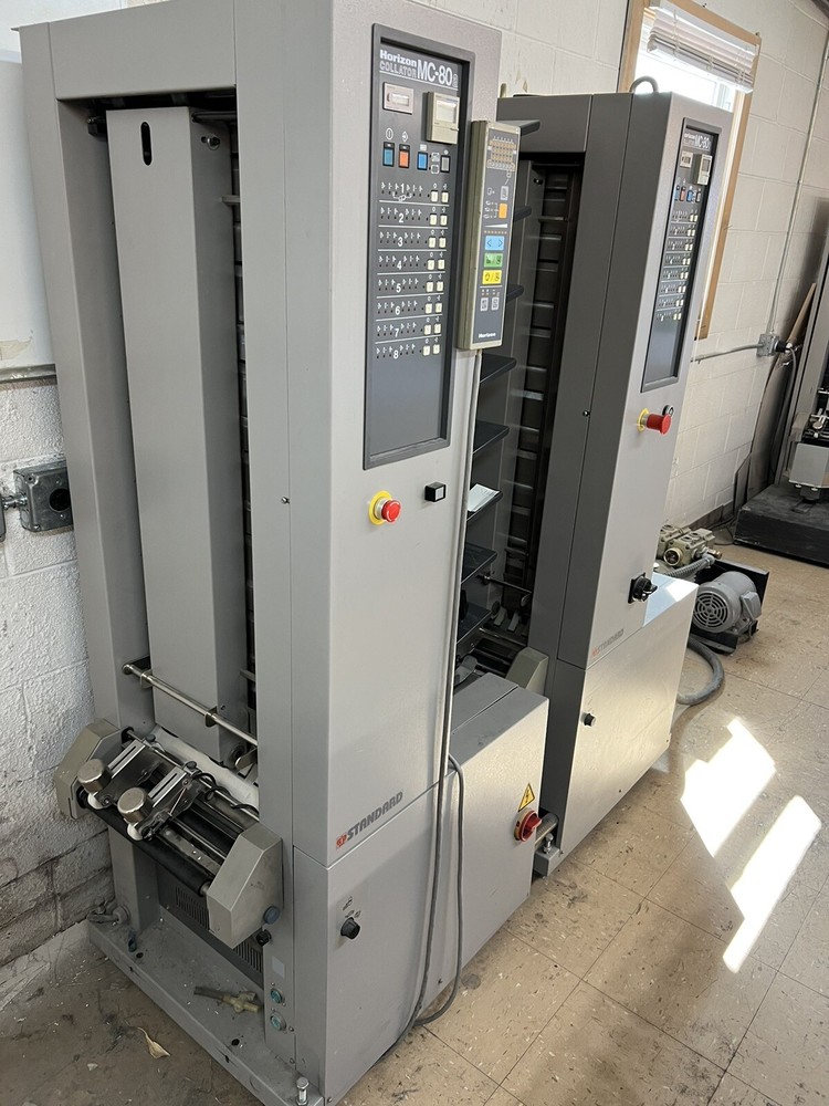 Horizon Collator System Stacker Twin Tower MC-80M