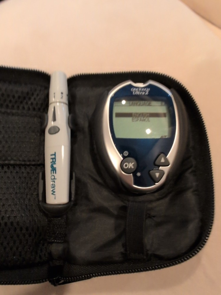 One Touch Ultra 2 Blood Glucose Meter, Lancing Device