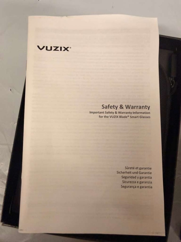 Vuzix Blade Smart Glasses Upgraded Version